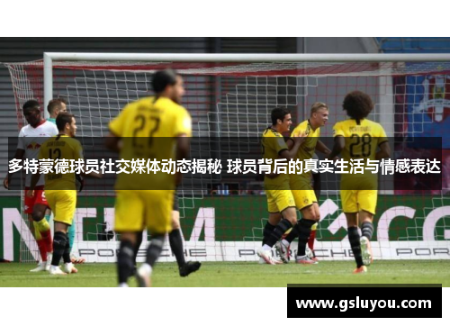 多特蒙德球员社交媒体动态揭秘 球员背后的真实生活与情感表达